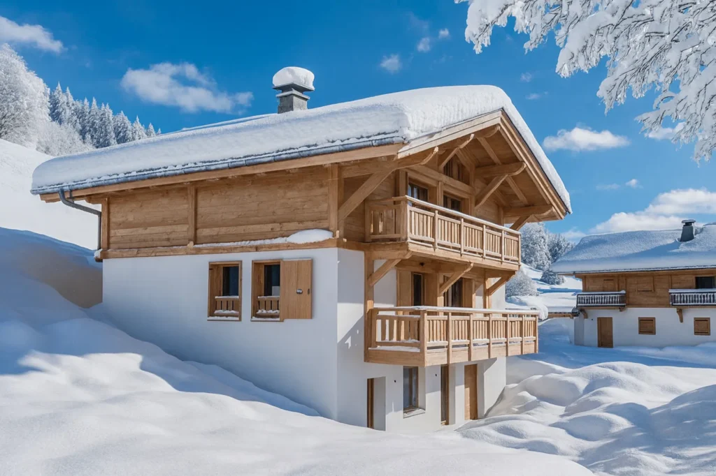 Chalet vue sur la chaîne des Aravis