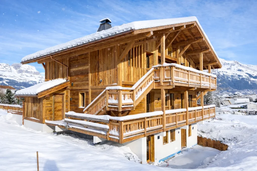 Chalet en location à combloux pour 10 personnes