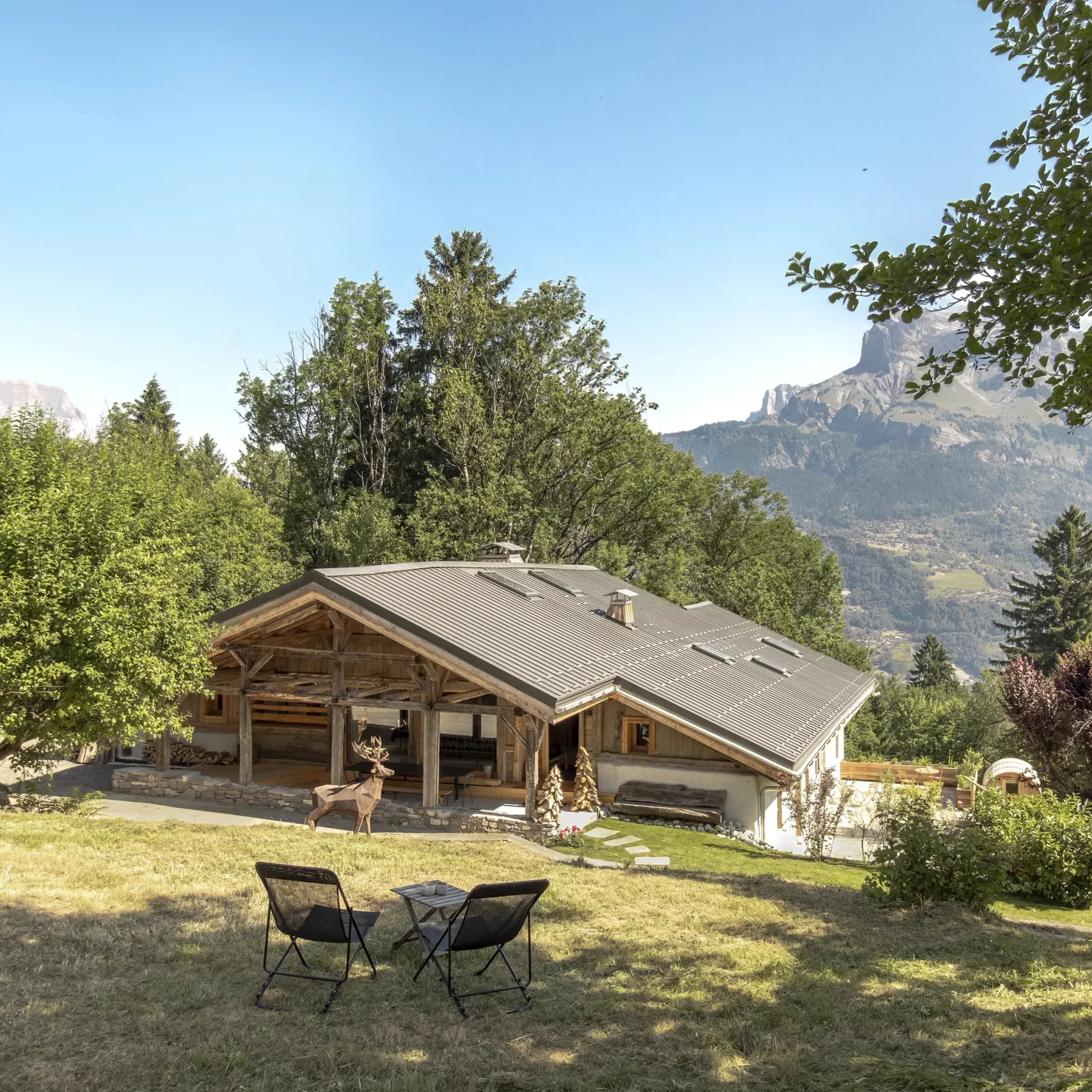 Chalet alpin de prestige