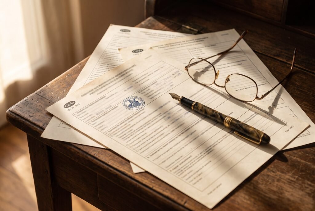Calculatrice et documents fiscaux pour choisir entre statut LMP et LMNP