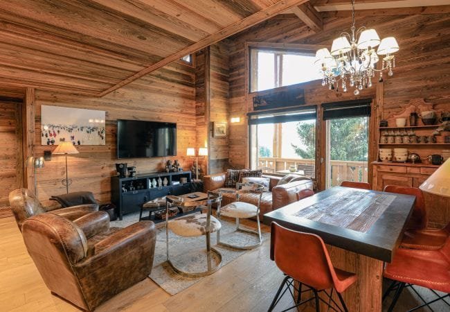 Le Duplex, appartement de 62 m² géré par Care Concierge au centre de Megève