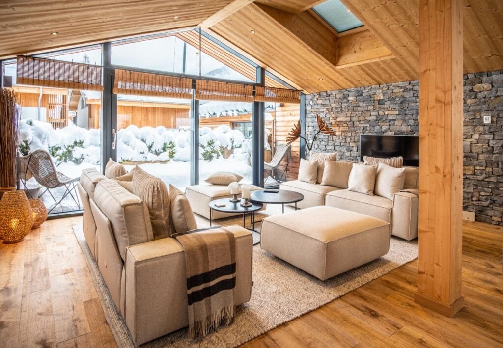Chalet Sia à Chamonix, chalet contemporain avec sauna privé, géré par Care Concierge